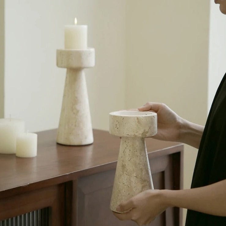 Elegant Marble Tea Light Holder