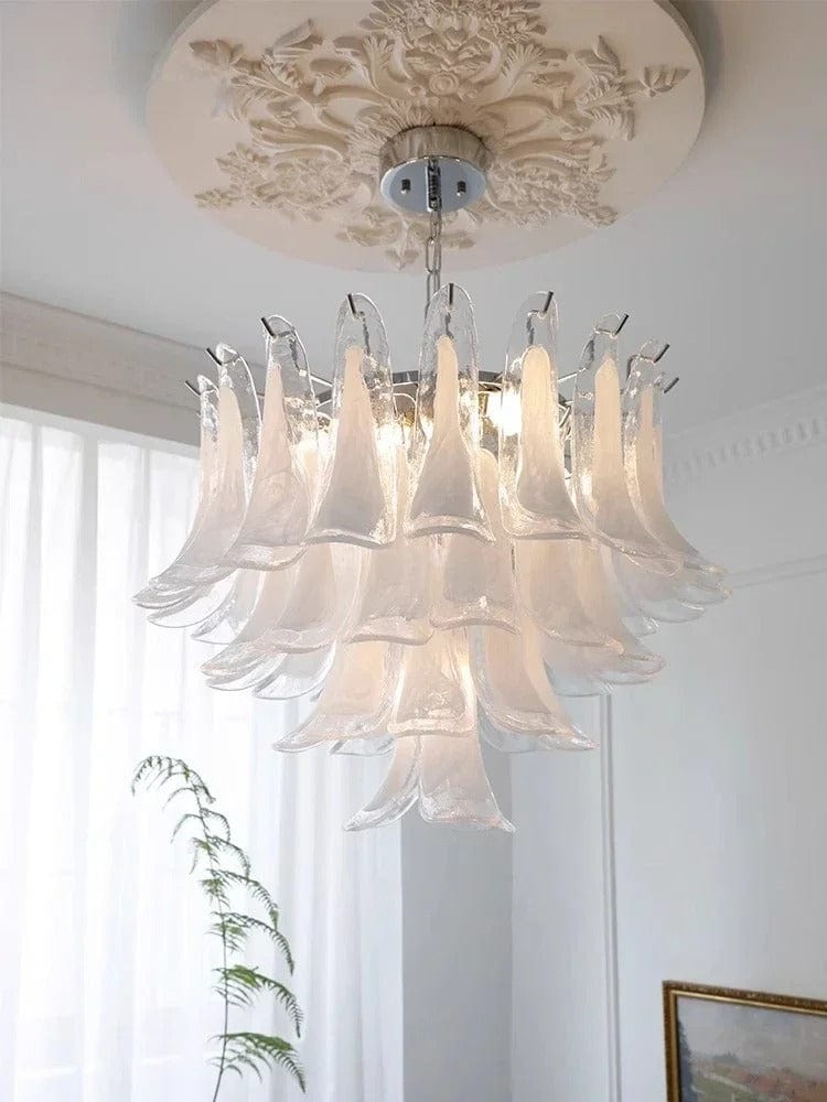 Elegant Glass Pendant Chandelier