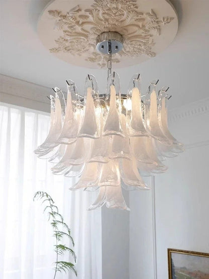 Elegant Glass Pendant Chandelier