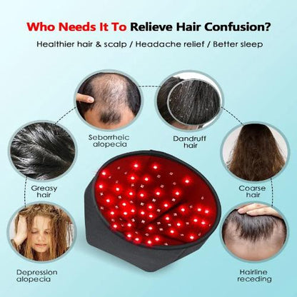 Intensive 120 LED Hair Regrowth Cap For Thinning Hair
