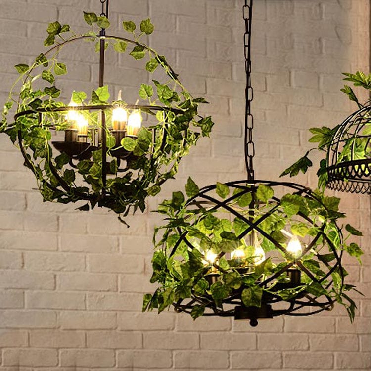 Rustic Metal Pendant Light Fixture - Lusomart