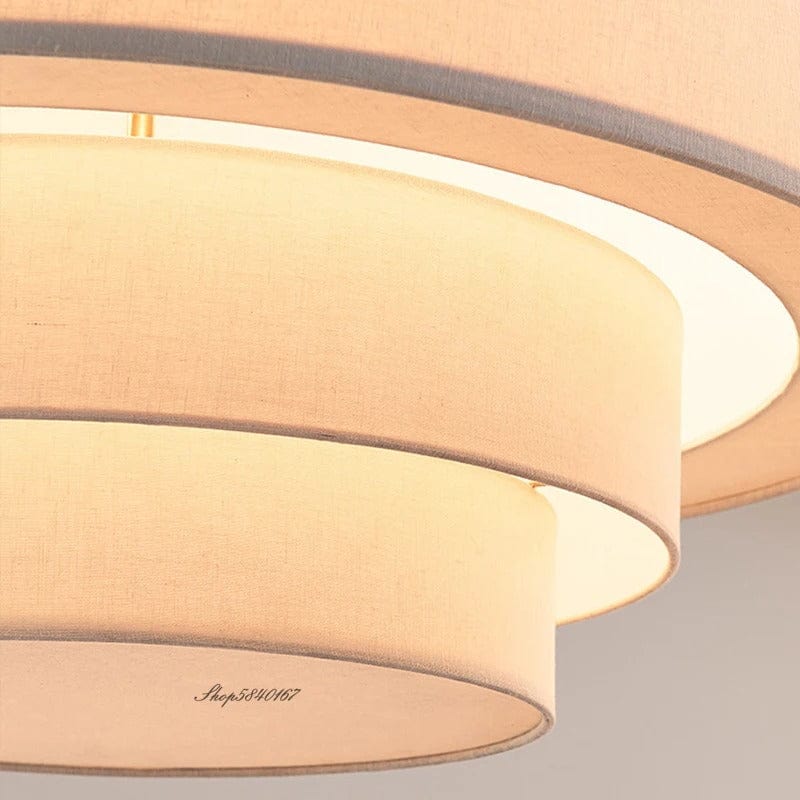 Stylish Fabric Hanging Light Fixture