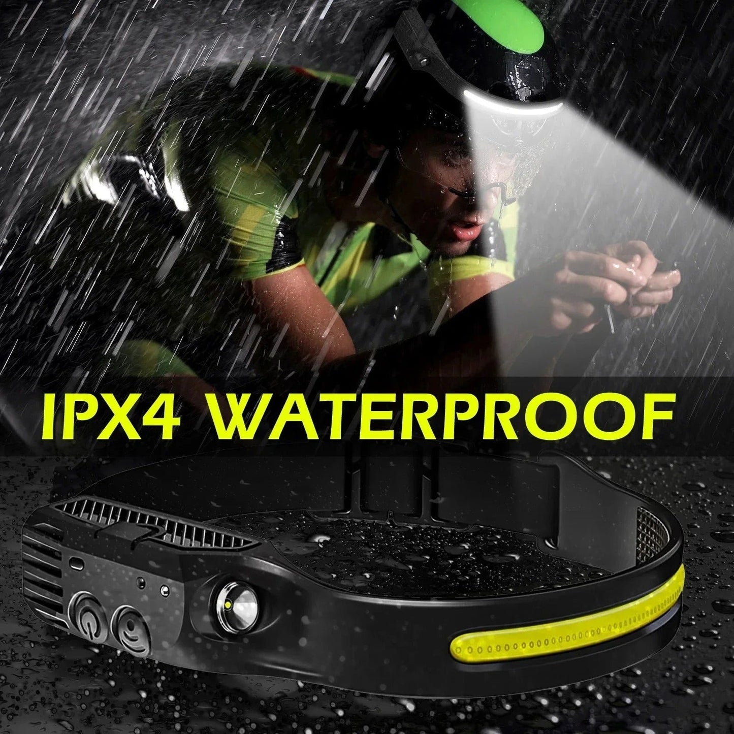Bright LED Headlight For Outdoor Running Cycling