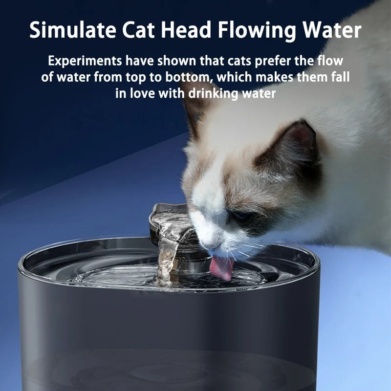 Pet Fountain with Automatic Flow and Advanced Filter System