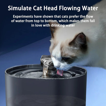 Pet Fountain with Automatic Flow and Advanced Filter System