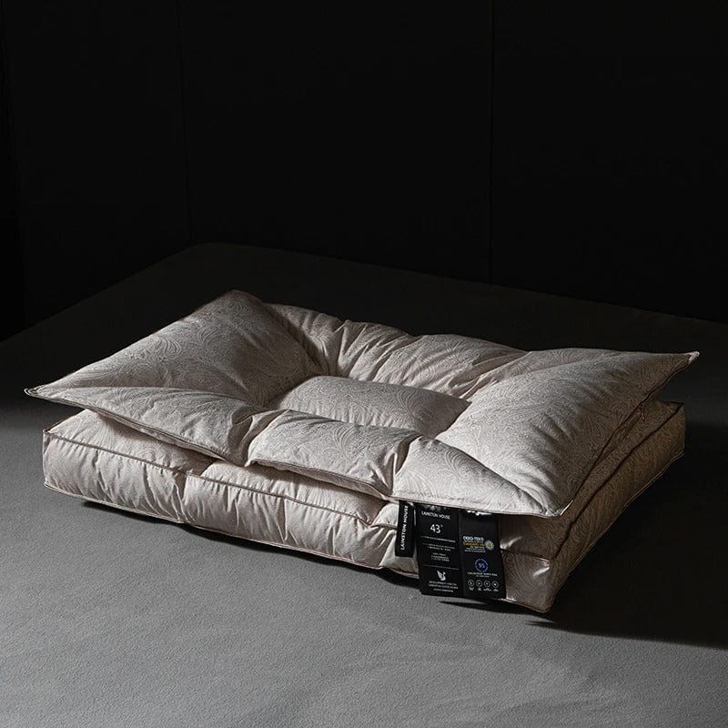 Soft Down Alternative Pillow with Luxurious Fabric Cover