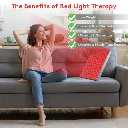 LED Light Therapy Lamp for Sleep and Skin Care