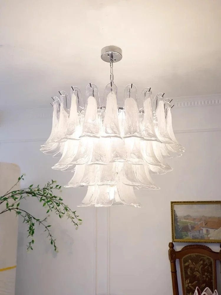 Elegant Glass Pendant Chandelier