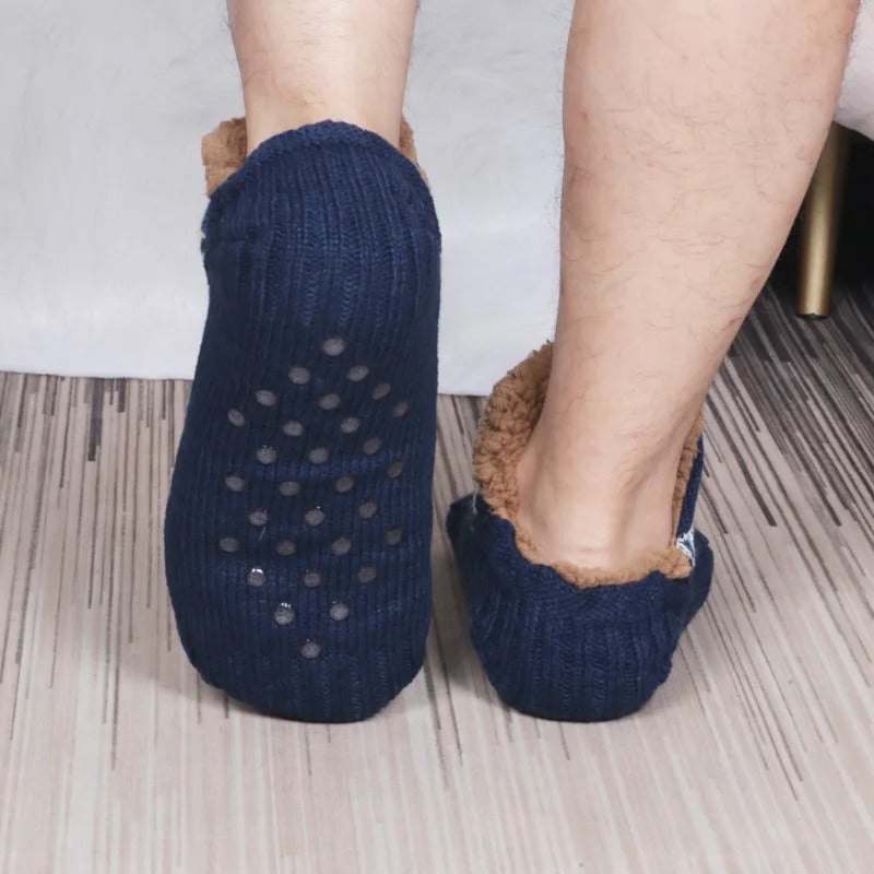 Warm Fuzzy Non Slip Winter House Socks