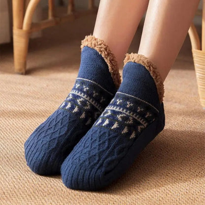 Warm Fuzzy Non Slip Winter House Socks
