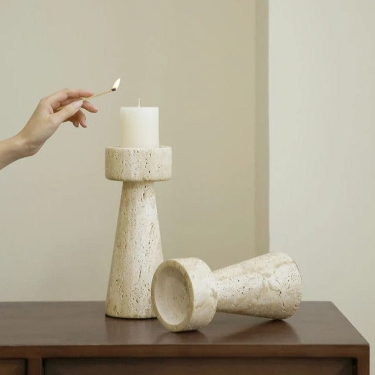 Elegant Marble Tea Light Holder