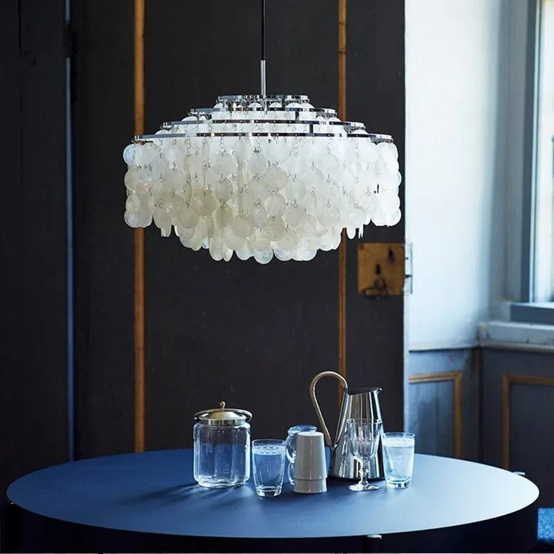 Beautiful Seashell Pendant Light