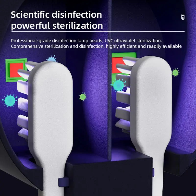 Automatic UV Toothbrush Cleaner Sanitizer Holder