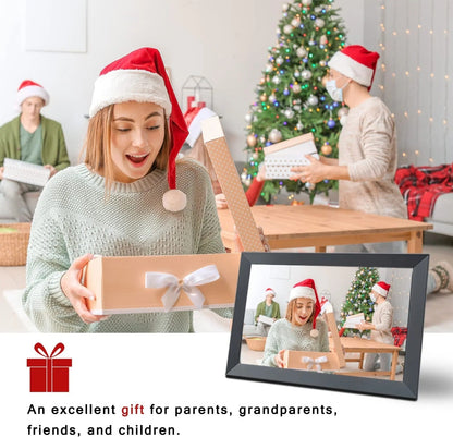 HD Digital Picture Frame 8 Inch Touch Screen Display