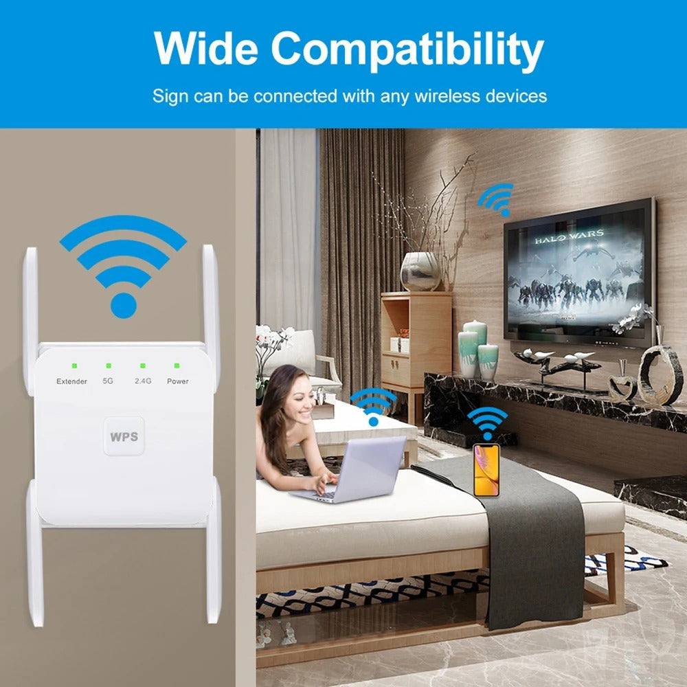 Ultra WiFi Booster For Full House Signal
