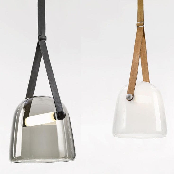 Sleek Glass Table Lamp