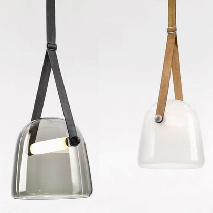 Sleek Glass Table Lamp