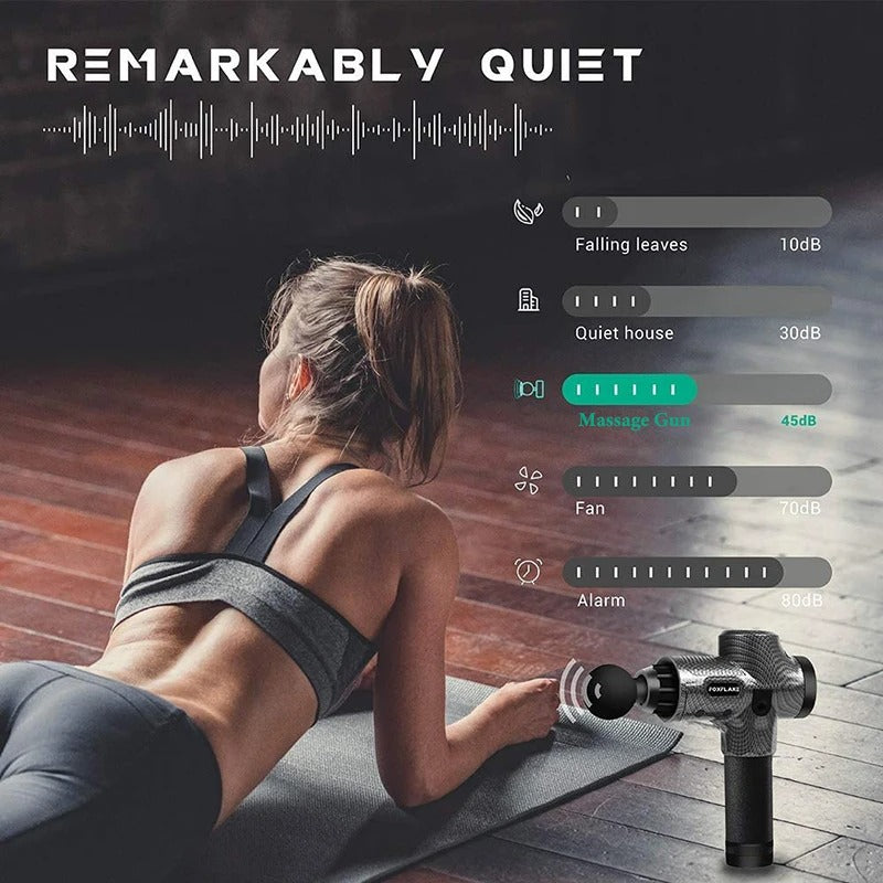 Compact Handheld Back Massager for Muscle Relief