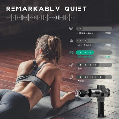 Compact Handheld Back Massager for Muscle Relief