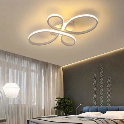 Bright Modern LED Ceiling Light With Dimmer Switch