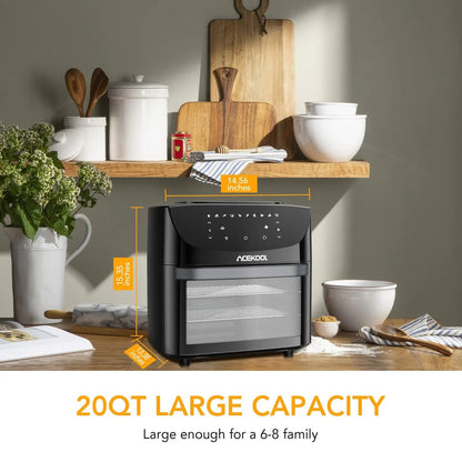 Space Saving 10-in-1 Digital Air Fryer Oven Combo