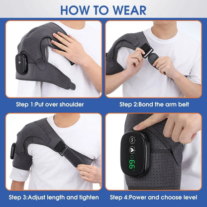 Relaxing Heat Massage for Back and Shoulder Pain