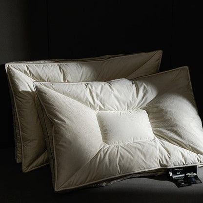 Soft Down Alternative Pillow with Luxurious Fabric Cover - Lusomart