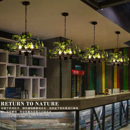 Rustic Metal Pendant Light Fixture