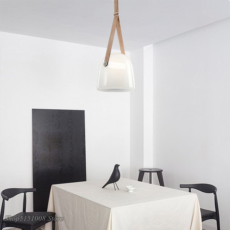 Sleek Glass Table Lamp