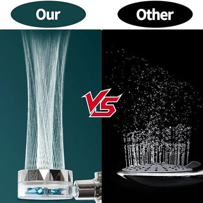 Powerful Water Saving Shower Head With Fine Sprays