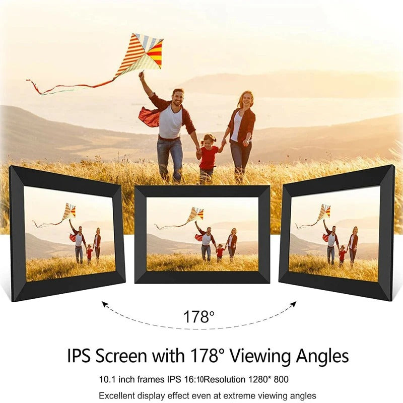 HD Digital Picture Frame 8 Inch Touch Screen Display