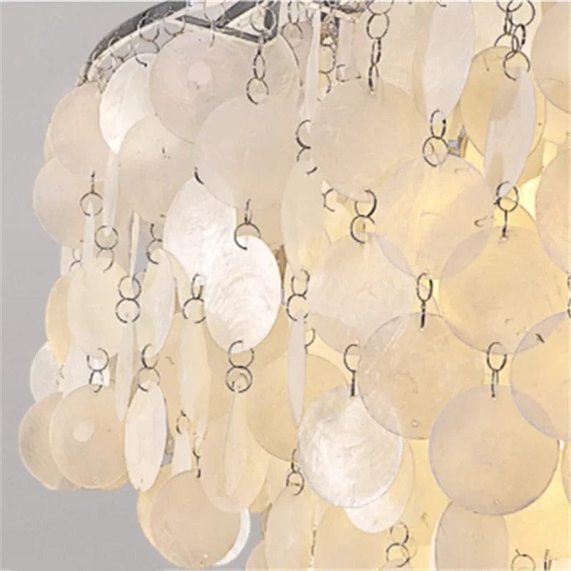 Beautiful Seashell Pendant Light