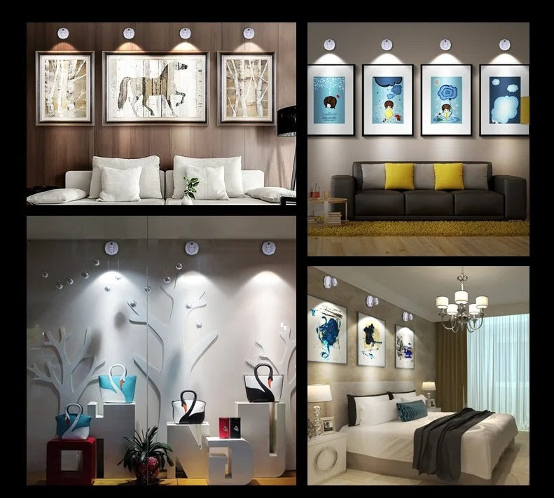 Portable LED Projector Light with Remote