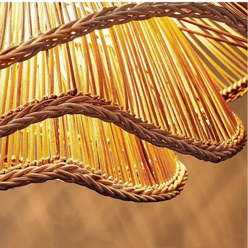 Natural Woven Pendant Light