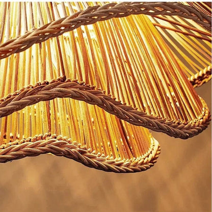 Natural Woven Pendant Light