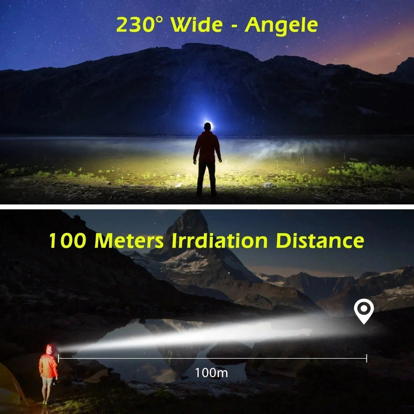 Bright LED Headlight For Outdoor Running Cycling