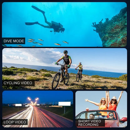 Ultra HD Waterproof Action Cam For Outdoor Adventures