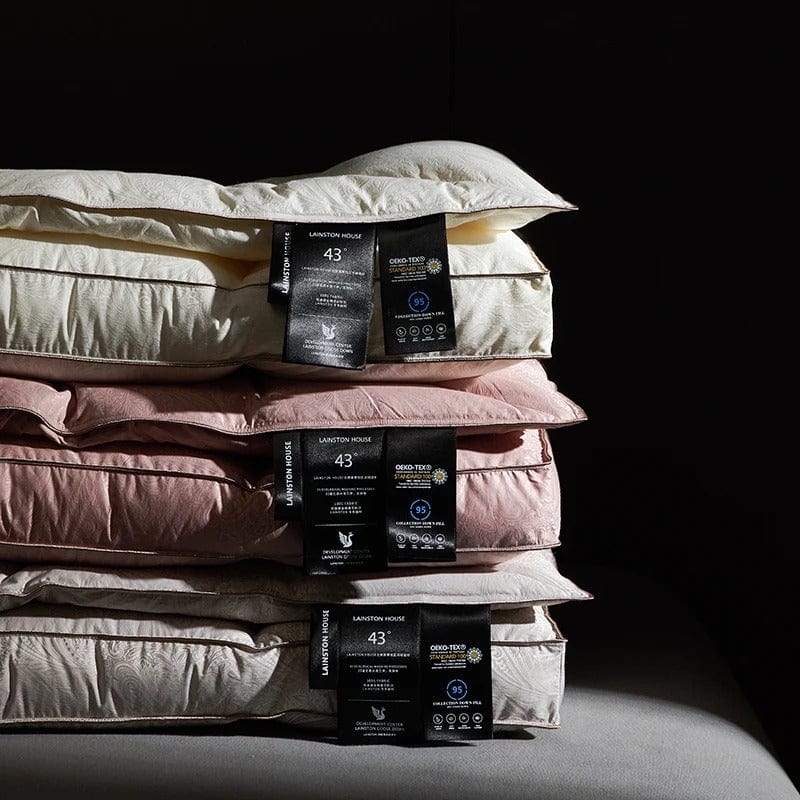 Soft Down Alternative Pillow with Luxurious Fabric Cover