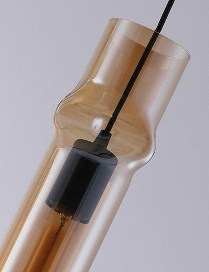 Smoky Glass Drop Pendant Lights