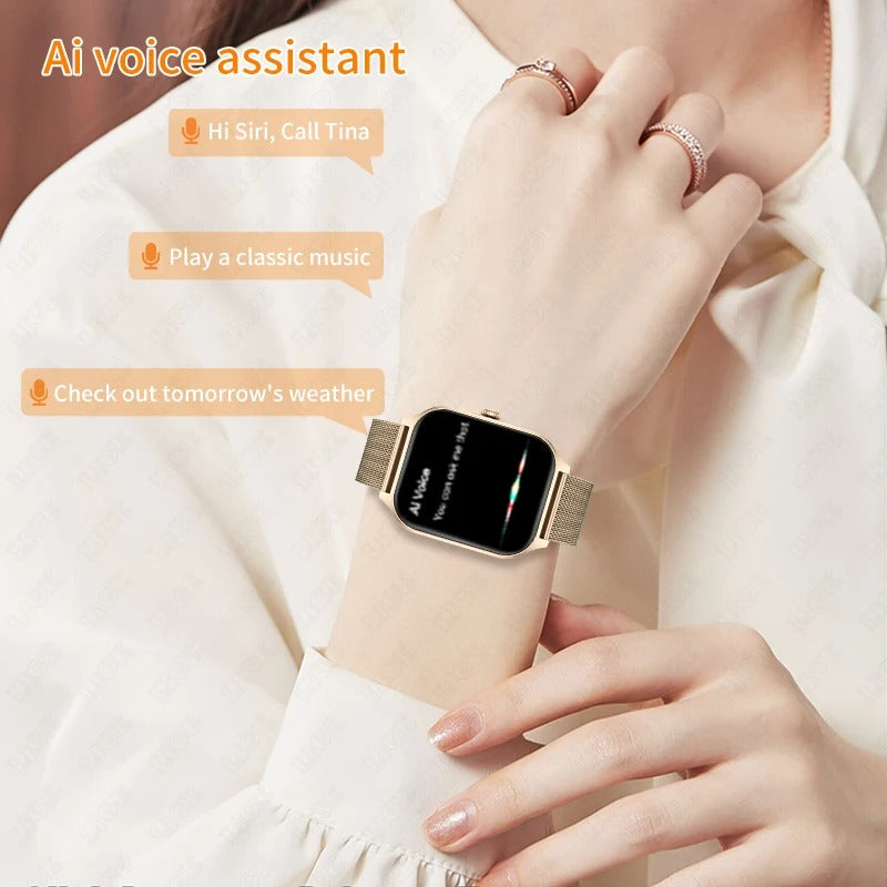 Slim Ladies Smart Watch With Key Functions