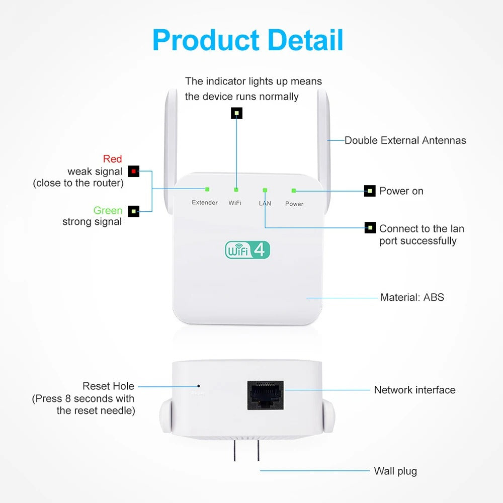 Ultra WiFi Booster For Full House Signal