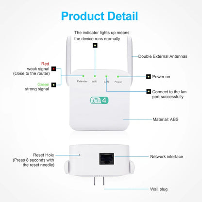 Ultra WiFi Booster For Full House Signal