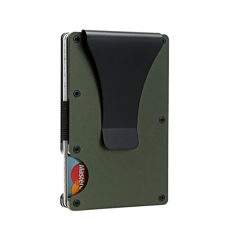 Slim Metal RFID Blocking Card Wallet