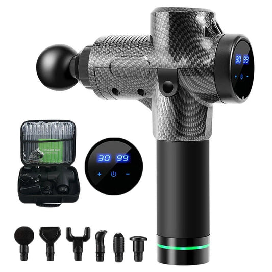 Compact Handheld Back Massager for Muscle Relief - Lusomart