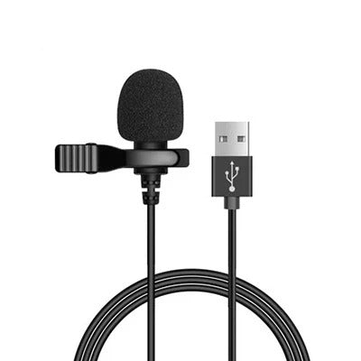 Compact Plug in Microphone for Laptop and Voice Calls