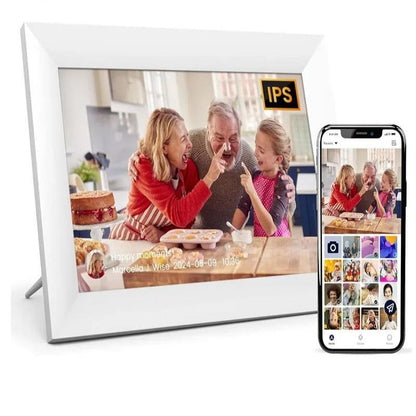HD Digital Picture Frame 8 Inch Touch Screen Display
