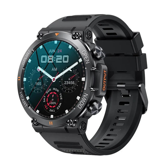 Tough Water Resistant Smart Watch with Long Lasting Battery - Lusomart