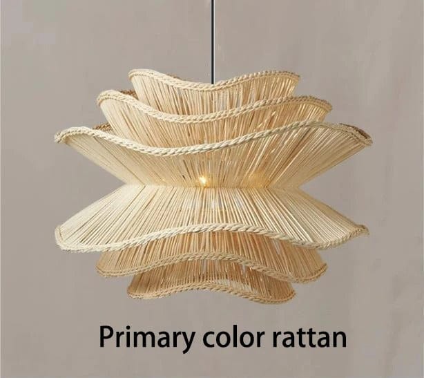 Natural Woven Pendant Light