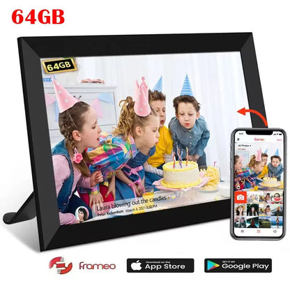 HD Digital Picture Frame 8 Inch Touch Screen Display