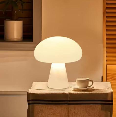 Rustic Wooden Desk Lamp